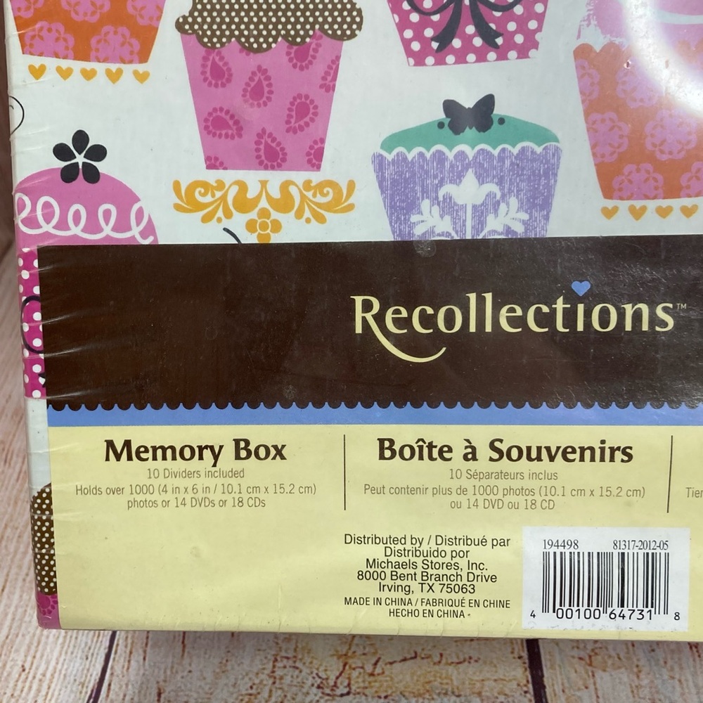 Memory Box Recollections Cupcake Design - Picture 2 of 8